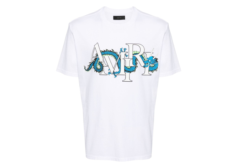 Amiri Dragon Print Tee