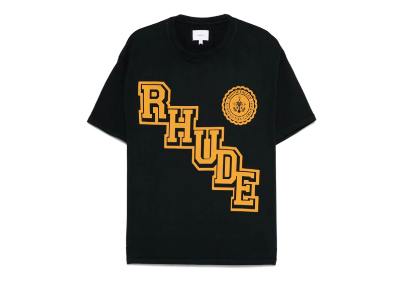 Rhude diagonal logo tee