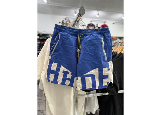 RHUDE Blue Pill Shorts