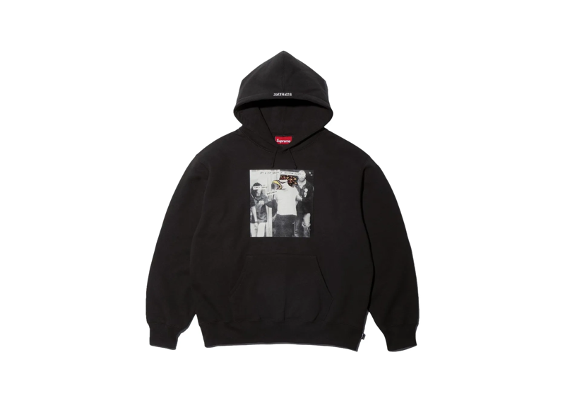 Supreme X Anti Hero Skateboards Hooded Sweatshirt Large