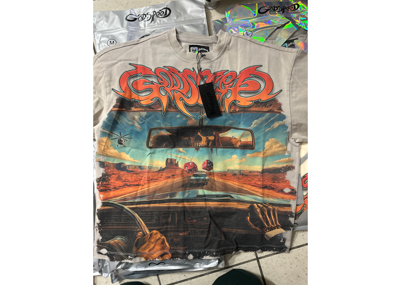 Godspeed racer tee