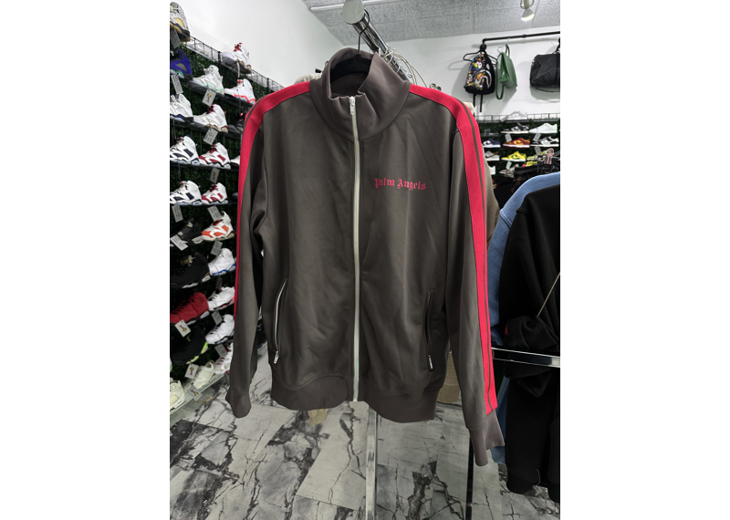 Palm Angels Brown Pink Track Jacket