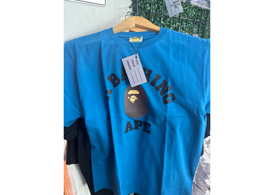 Blue bape tee