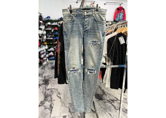 Amiri MX 1 Blue Tie Die