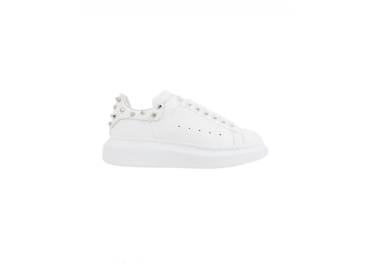 Alexander McQueen Oversized Studded Sneaker White