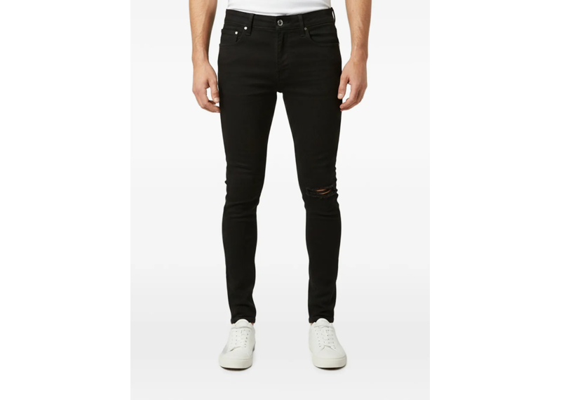 Amiri Black Jean one rip
