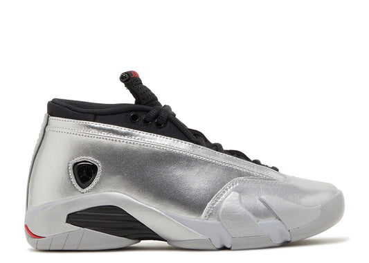 Wmns Air Jordan 14 Retro Low Metallic Silver