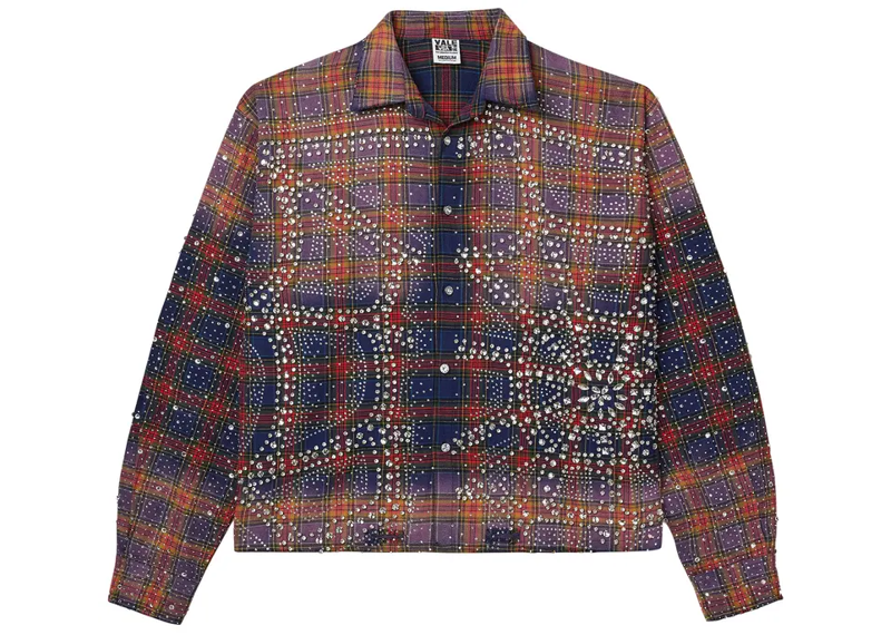 Vale purple fever flannel
