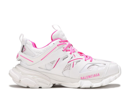 Balenciaga Wmns Track Sneaker White Fluo Pink