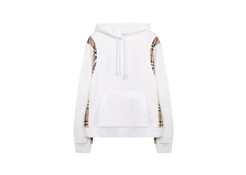 Burberry Vintage Check Panel Oversized Hoodie
