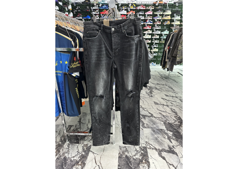 Ksubi Jeans Distressed Black