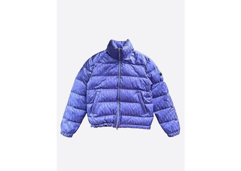 Dior Oblique Purple Monogram Puffer