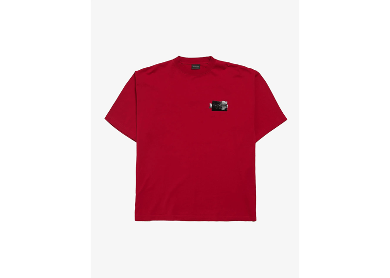 Balenciaga Red Gaffer Tee
