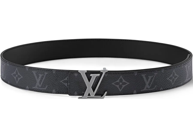 Louis Vuitton Monogram Belt Black
