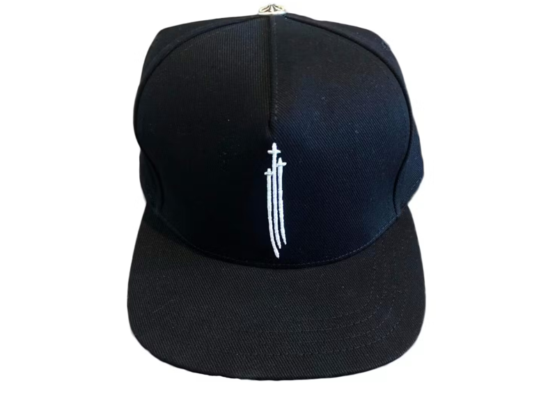 Chrome hearts black trucker triple cross