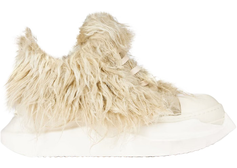 Rick Owens DRKSHDW Strobe Abstract Low Pearl White