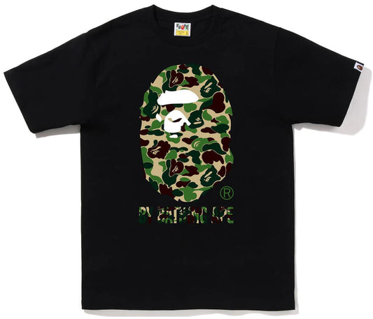 BAPE ABC Camo By Bathing Ape Tee Black Green
