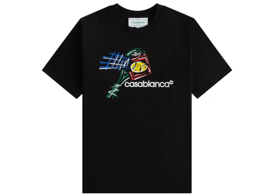 Casablanca croquis de tennis t shirt