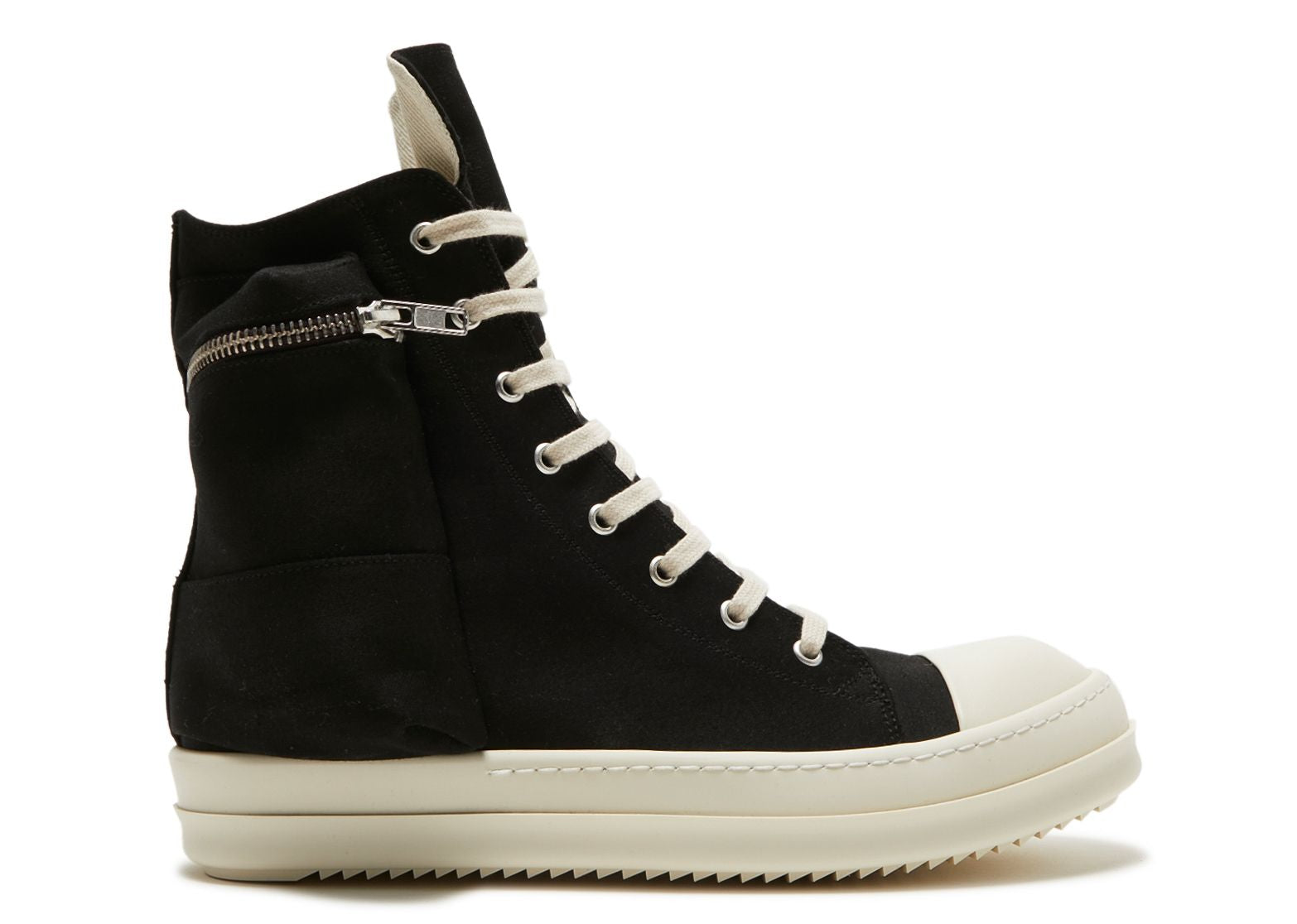 Rick Owens DRKSHDW Gethsemane Cotton Cargo High Black Milk