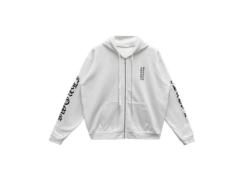 Chrome Hearts Vertical Logo Zip Up