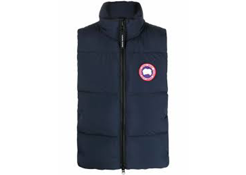Canada Goose Blue Lawrence Quilted Vest