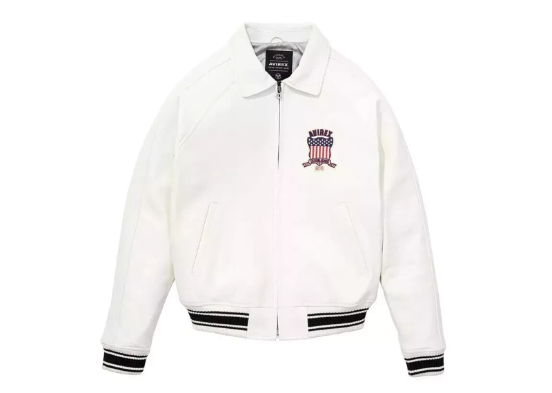 Avirex USA American Bomb Flight Genuine Cowhide Jacket
