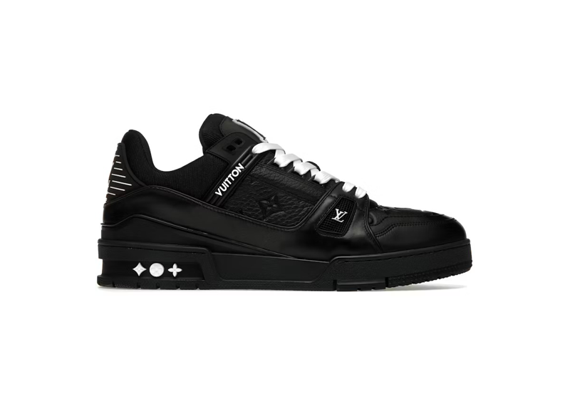 Louis Vuitton Trainer Embossed Black
