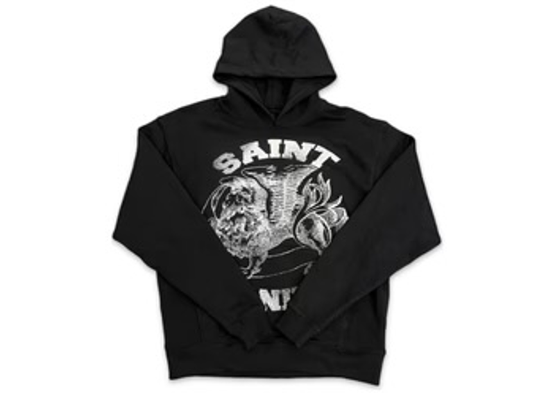 Saint Vanity Hoodie Black