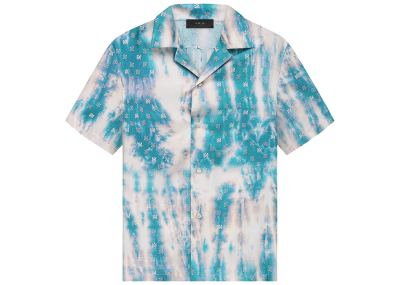 Amiri Bleached MA Paisley Bowling Shirt