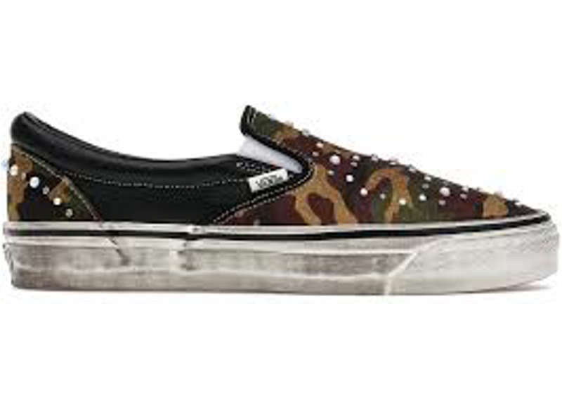 Van Pearlized LX Classic Slip-On 98 camo