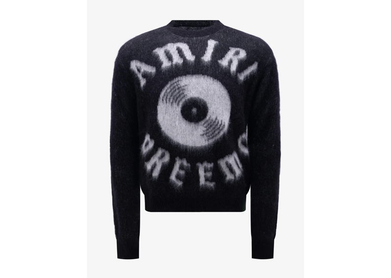 Amiri Premier Records Wool Sweater