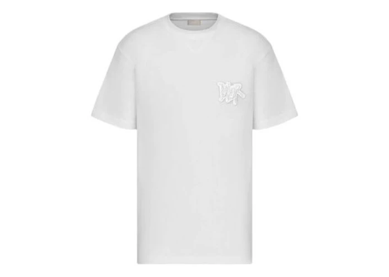 Dior logo patch tee