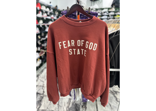 FEAR OF GOD STATE CREWNECK