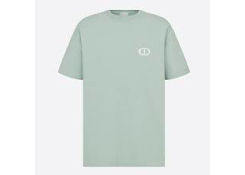 Christian Dior CD Logo Tee Mint Green