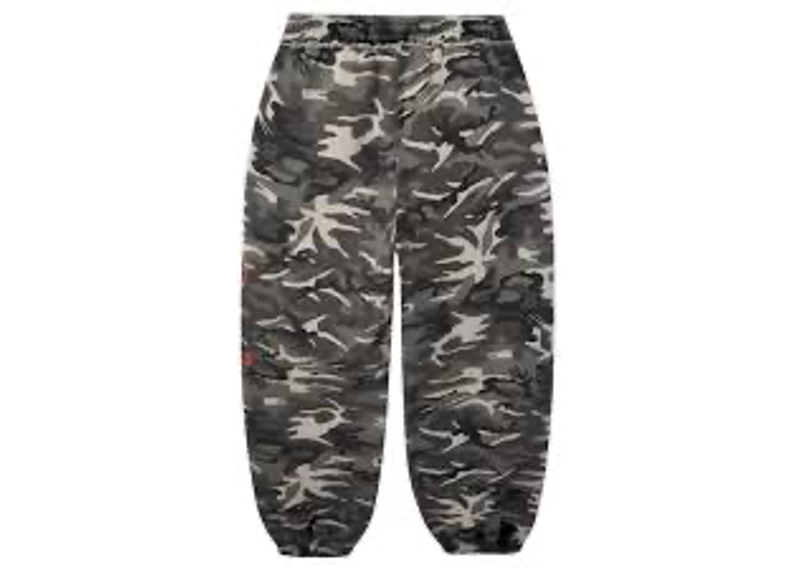 GV Gallery Snow Camo sweats featuring a distinctive gray and white camouflage pattern.