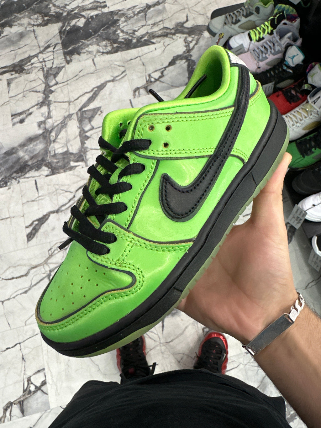 The Powerpuff Girls x Dunk Low Pro SB QS PS Buttercup