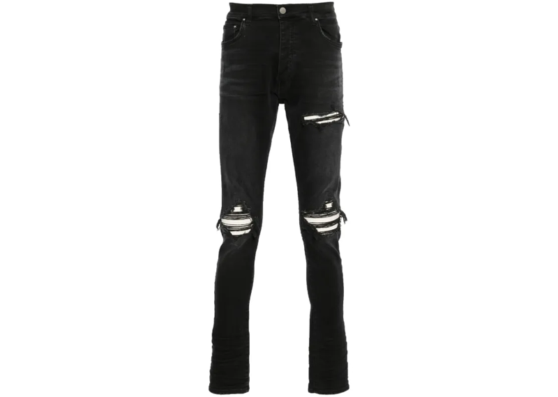Amiri MX1 White Black Patch