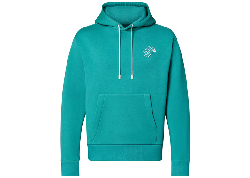Louis Vuitton Green Needle Hoodie