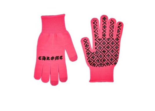 Chrome Hearts Gloves Pink