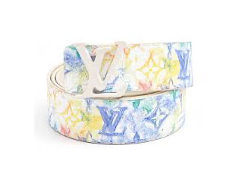 Louis Vuitton Ceinture LV Shape 40MM Pastel Multicolor belt