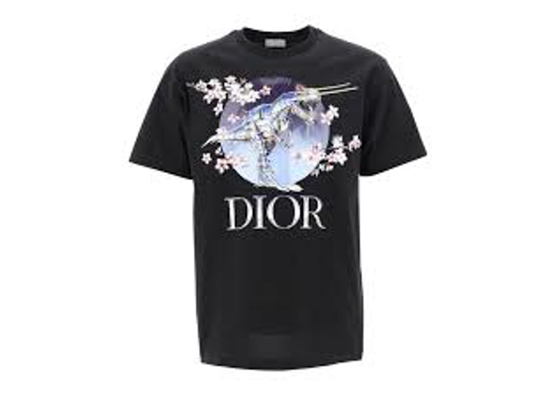 Dior x Sorayama Dino Tee Black