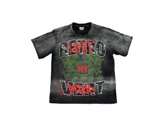 RetroVert Lost My Mind Tee - Black