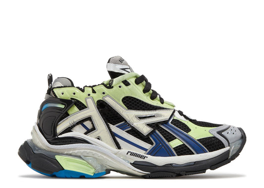 Balenciaga Runner Sneaker Grey Blue Green