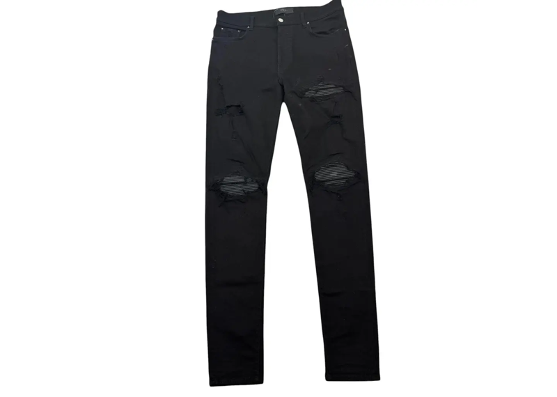Amiri jeans MX 1 black patch