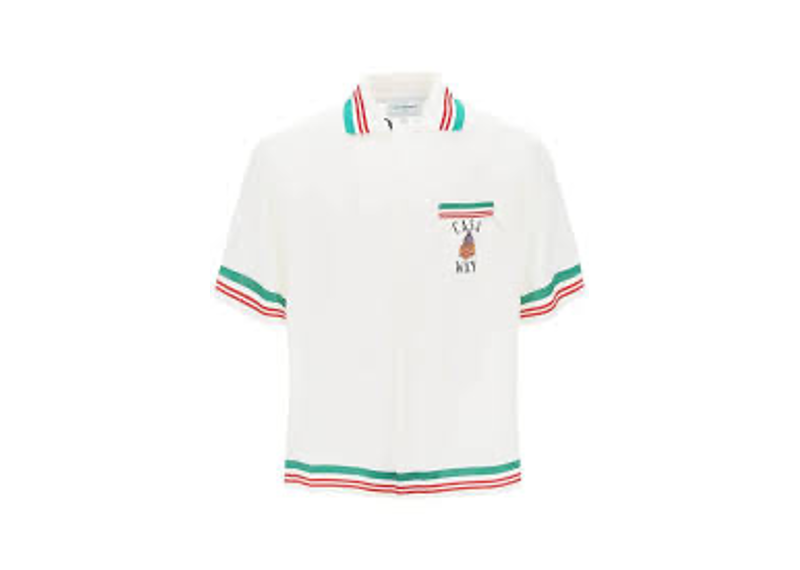 Casablanca Casa Way Short Sleeve Jacquard shirt