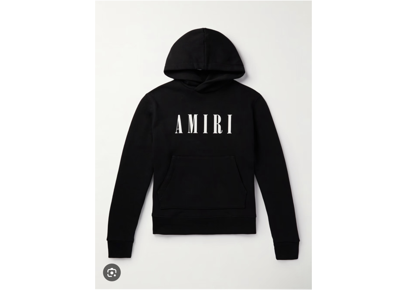 Amiri logo hoodie