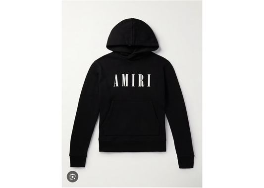 Amiri logo hoodie