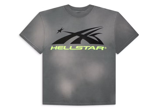 Hellstar Sports Core Logo Gel Tee Grey