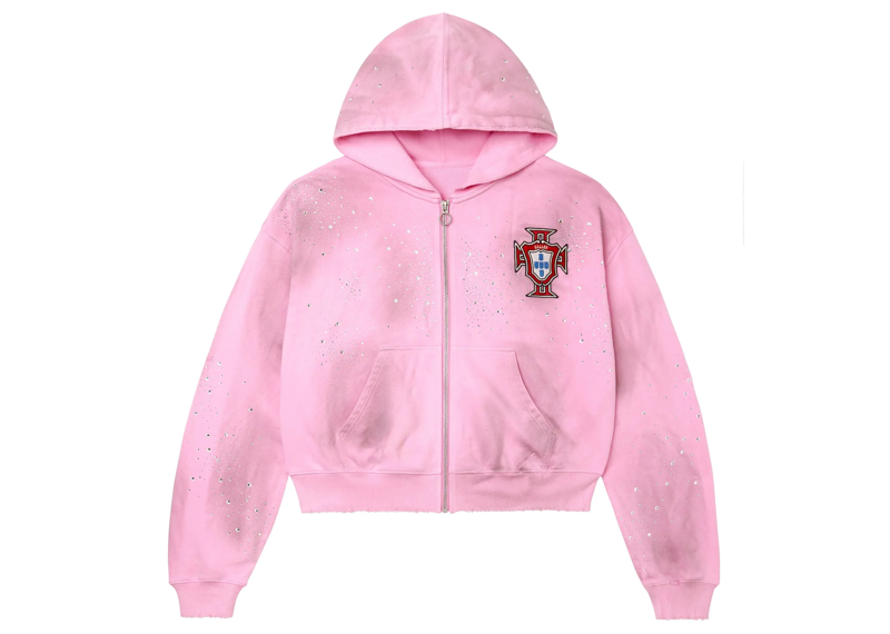 Vale Forever Venus Zip Up Hoodie Pink