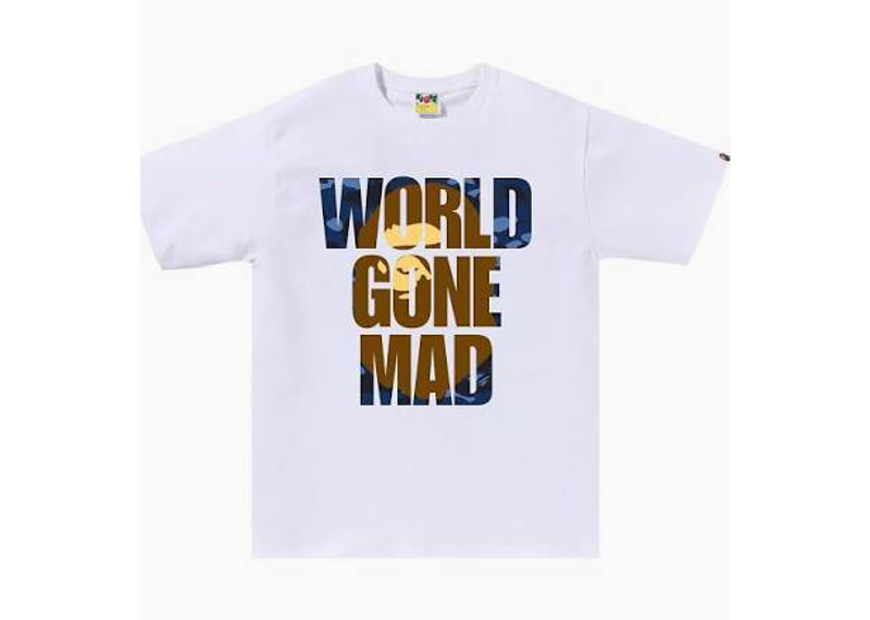 BAPE World Gone Mad White